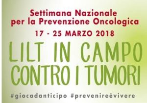 Settimana nazionale prevenzione oncologica 2018