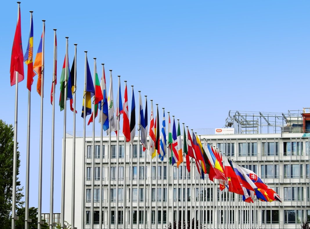 BANDIERE UNIONE EUROPEA - UE Becchetti